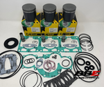 '93-'98 Ski-doo Mach Z 779 Rebuild Kit Stock 69.50mm Bore Pistons, Gaskets, Seals