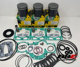 '93-'98 Ski-doo Mach Z 779 Rebuild Kit Stock 69.50mm Bore Pistons, Gaskets, Seals