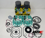 '00-'03 Ski-Doo MXZ 500 Rebuild Kit Stock 69.50mm Bore Pistons, Gaskets, Seals