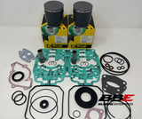 '00-'03 Ski-Doo MXZ 500 Rebuild Kit .50mm O/S 70mm Bore Pistons, Gaskets, Seals