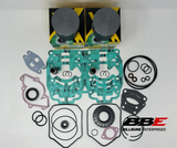 '00-'03 Ski-Doo MXZ 500 Rebuild Kit .50mm O/S 70mm Bore Pistons, Gaskets, Seals