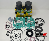 '00-'03 Ski-Doo MXZ 500 Rebuild Kit 1.00mm O/S 70.50mm Bore Pistons, Gaskets, Seals