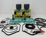 '00-'03 Ski-Doo MXZ 500 Rebuild Kit 1.00mm O/S 70.50mm Bore Pistons, Gaskets, Seals