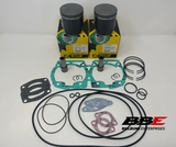 '97-'01 Ski-doo Summit 500 Top End Kit .50mm O/S 70mm Bore Pistons, Gaskets