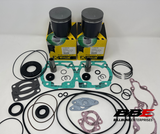 '97-'01 Ski-doo Summit 500 Rebuild Kit Standard 69.50mm Bore Pistons, Gaskets, Seals