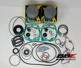 '97-'01 Ski-doo Summit 500 Rebuild Kit Standard 69.50mm Bore Pistons, Gaskets, Seals