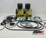 '97-'01 Ski-doo Summit 500 Rebuild Kit .50mm 70mm Bore Pistons, Gaskets, Seals