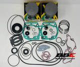 '97-'01 Ski-doo Summit 500 Rebuild Kit .50mm 70mm Bore Pistons, Gaskets, Seals