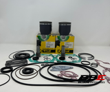 '97-'01 Ski-doo Summit 500 Rebuild Kit 1mm 70.50mm Bore Pistons, Gaskets, Seals