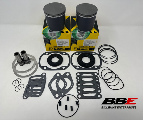 '79-'89 Ski-doo 503 Rebuild Kit Standard 72mm Bore Pistons, Gaskets, Seals, Alpine