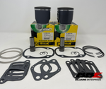 ‘79-‘82 MOTO-SKI Futura 500 Top End Kit, .50mm O/S 72.50mm Pistons, Gaskets, Sonic