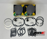 ‘79-‘82 MOTO-SKI Futura 500 Top End Kit, .50mm O/S 72.50mm Pistons, Gaskets, Sonic