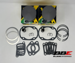‘79-‘82 MOTO-SKI Futura 500 Top End Kit, 1.00mm O/S 73.00mm Pistons, Gaskets, Sonic