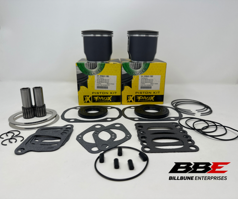 '79-'89 Ski-doo 503 Rebuild Kit 1.50mm O/S 73.50mm Bore Pistons, Gaskets, Seals, Alpine