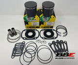 '90-'03 Ski-doo 503 Rebuild Kit .50mm O/S 72.50mm Bore Pistons, Gaskets, Seals, Formula