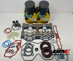 ‘18-‘22 Ski-doo 600R E-TEC Rebuild Kit Stock 72.30mm Bore Pistons, Gaskets, Seals