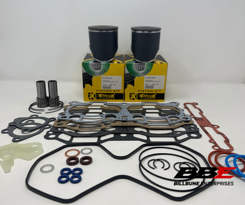 ‘18-‘22 Ski-doo 600R E-TEC Top End Kit Stock 72.30mm Bore Pistons, Gaskets