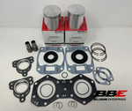 ‘99-‘01 Polaris XCF SP Edge 440 Rebuild Kit, Stock 65.50mm Pistons, Gaskets, Seals