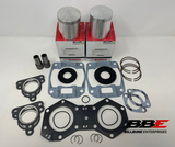 ‘99-‘01 Polaris XCF SP Edge 440 Rebuild Kit, Stock 65.50mm Pistons, Gaskets, Seals