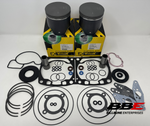 '18-'20 Arctic Cat M 8000, ZR 8000 Sno Pro Rebuild Kit Stock 85mm Bore Pistons, Gaskets, Seals