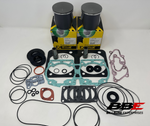 '89-'99 Ski-doo Summit 583 Rebuild Kit Stock 76mm Bore Pistons, Gaskets, Seals