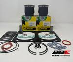 '89-'99 Ski-doo Summit 583 Top End Rebuild Kit .50mm O/S 76.50mm Bore Pistons, Gaskets