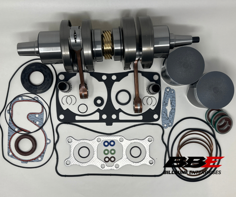 '08-'10 Polaris 800 RMK, IQ Rebuild Kit Crankshaft, Gasket Set, Seals 85mm Wiseco Pistons