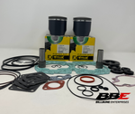 '93-'99 Ski-doo Formula 670 Rebuild Kit .50mm O/S 78.50mm Bore Pistons, Gaskets, Seals