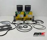 '16-'21 Polaris 600 AXYS Pro Rmk Top End Kit Standard 77.25mm Pistons, Gaskets