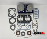 '91-'95 Kawasaki SX 550 Rebuild Kit 1.00mm O/S 76.00mm Bore Pistons Gaskets Seals
