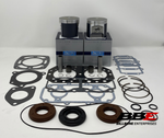 '91-'95 Kawasaki SX 550 Rebuild Kit 1.00mm O/S 76.00mm Bore Pistons Gaskets Seals