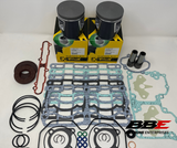‘17-‘20 Ski-doo 850 E-TEC Rebuild Kit, Standard Pistons, Complete Gasket Set, Seals