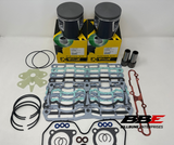 ‘17-‘20 Ski-doo 850 E-TEC Top End Kit, Standard Pistons, Top End Gasket Set