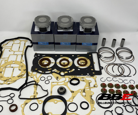 '14-'22 Sea-doo 900 Spark .50mm O/S 74.50mm Bore Pistons / Comp. Gaskets W/ Seals