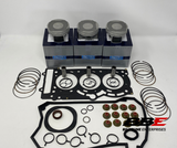 '14-'22 Sea-doo 900 Spark .50mm O/S 74.50mm Bore Top End Kit Pistons / Gaskets