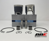 '92-'95 Kawasaki SX 750 WSM .50mm Oversized 80.50mm Bore Piston Kits, SS, SSXI