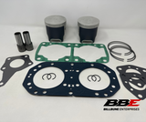 '92-'95 Kawasaki 750 SX WSM 1mm O/S 81.00mm Top End Kit Pistons, Gaskets