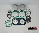 1994 Kawasaki 750 XiR WSM .50mm O/S 80.50mm Bore Top End Kit Pistons, Gaskets