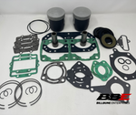 '98-‘02 Kawasaki 750 SXi Pro WSM .50mm O/S 80.50mm Bore Rebuild Kit Pistons, Gaskets, Seals