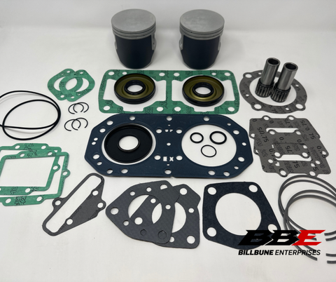 '95-‘97 Kawasaki 750 ZXi .50mm O/S 80.50mm Bore Rebuild Kit Pistons, Gaskets, Seals