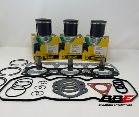 '95-'99 Polaris Indy XLT 600 Top End Kit 65.50mm Bore, .50mm O/S Pistons, Gaskets