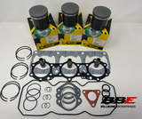 '95-'99 Polaris Indy XLT 600 Top End Kit 65.50mm Bore, .50mm O/S Pistons, Gaskets