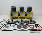 '95-'99 Polaris Indy XLT 600 Top End Kit 66.00mm Bore, 1mm O/S Pistons, Gaskets