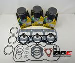 '95-'99 Polaris Indy XLT 600 Top End Kit 66.00mm Bore, 1mm O/S Pistons, Gaskets