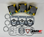 '95-'99 Polaris Indy XLT 600 Top End Kit 66.00mm Bore, 1mm O/S Pistons, Gaskets