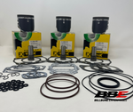 '96-'00 Arctic Cat ZRT 600 Top End Kit, Stock 66.50mm Pistons, Gaskets
