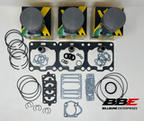 ‘98-‘02 Yamaha SRX700 Top End Kit , Stock 69mm pistons / Top End Gaskets, 1998 Mountain 700