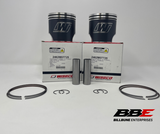 '07-'19 Polaris 600 CFI Standard / Stock 77.25mm Bore Wiseco Piston Kits, HO IQ, IQ Shift