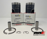 ‘69-‘75 Suzuki T500 .50mm O/S 70.50mm Bore Wiseco Piston Kits, Titan