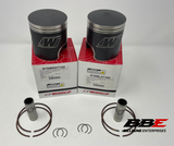 ‘69-‘75 Suzuki T500 1.00mm O/S 71.00mm Bore Wiseco Piston Kits, Titan